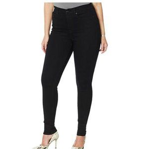 DG2 by Diane Gilman Virtual Stretch Ultra Skinny Jean 714-677 Black Size 6P
